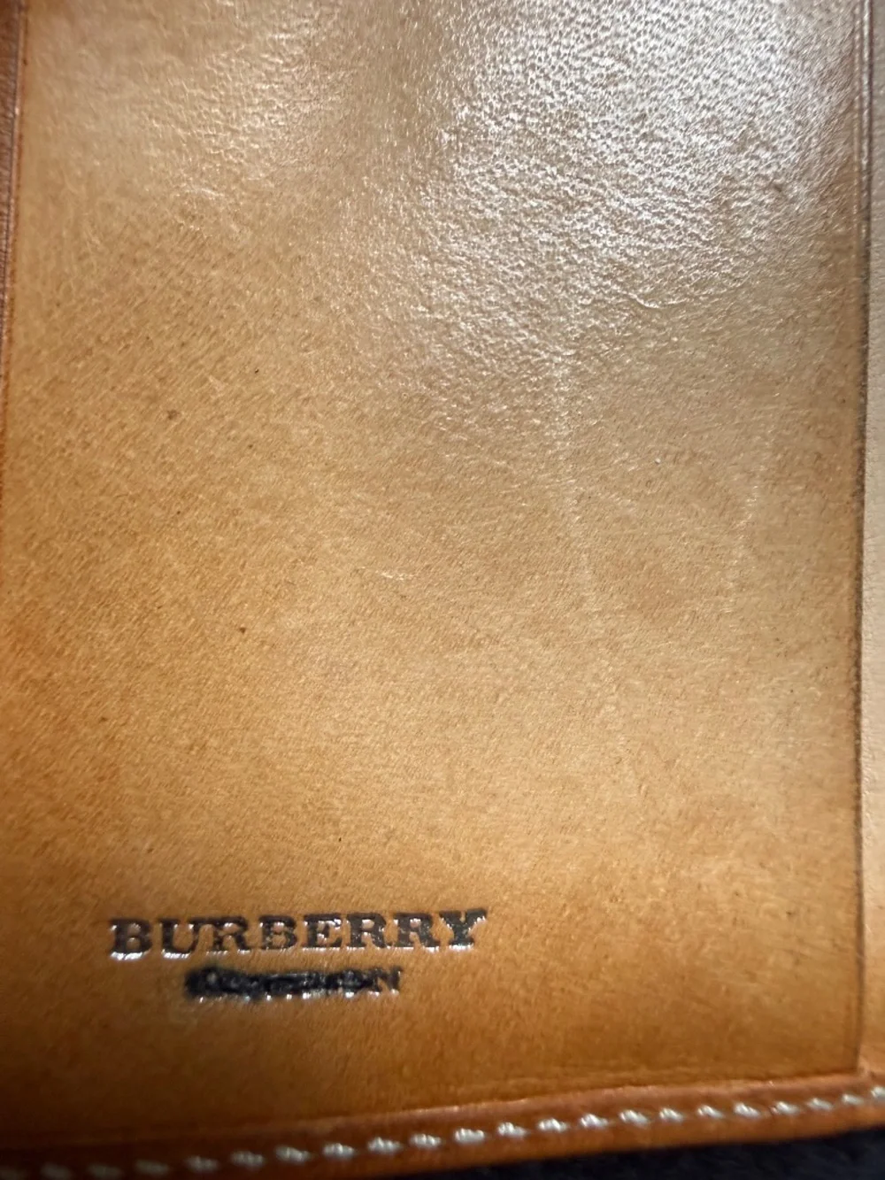 Vintage Burberry Blue Label Nova Check Bifold Compact Wallet
